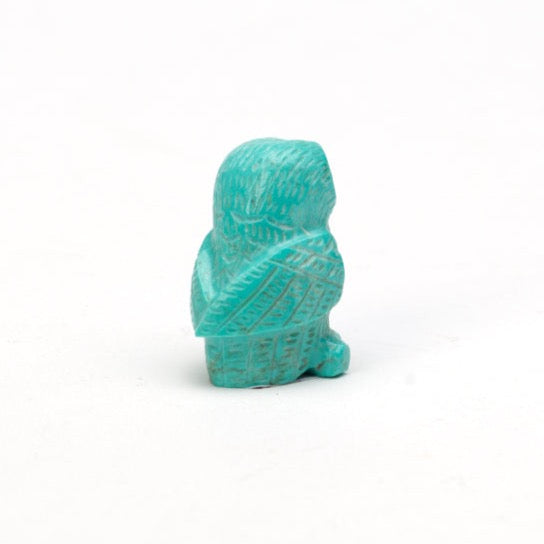 Christine Banteah: Turquoise, Owl