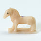 Raybert Kanteena: Creamy Alabaster, Horse with inlay