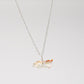 Dee Edaakie: Orange Spiny Oyster Shell, Bear Necklace