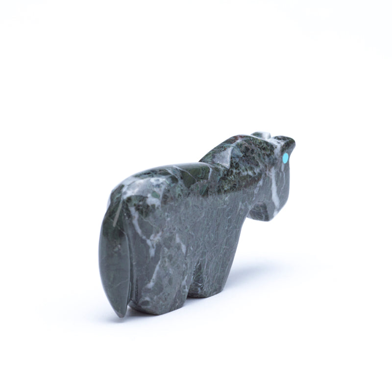 Bernard Laiwekate: Green marble, horse