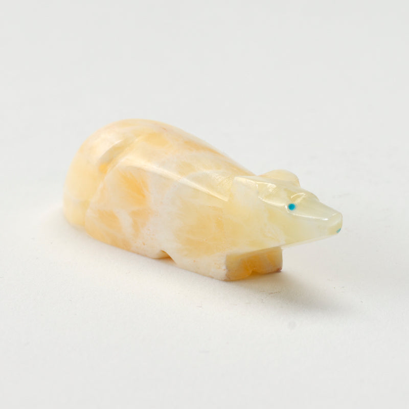 Abby Panteah: Honey Calcite, Wolf