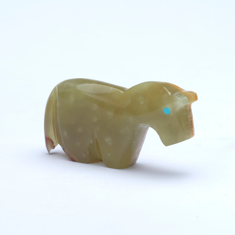 Bernard Laiwekate: Green Onyx, Horse