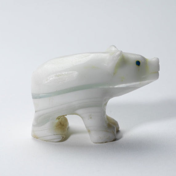 Alvin Lamy: White Glass, Pig