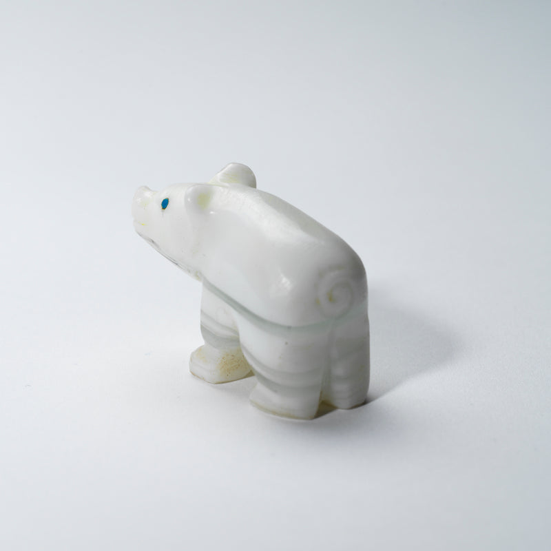 Alvin Lamy: White Glass, Pig