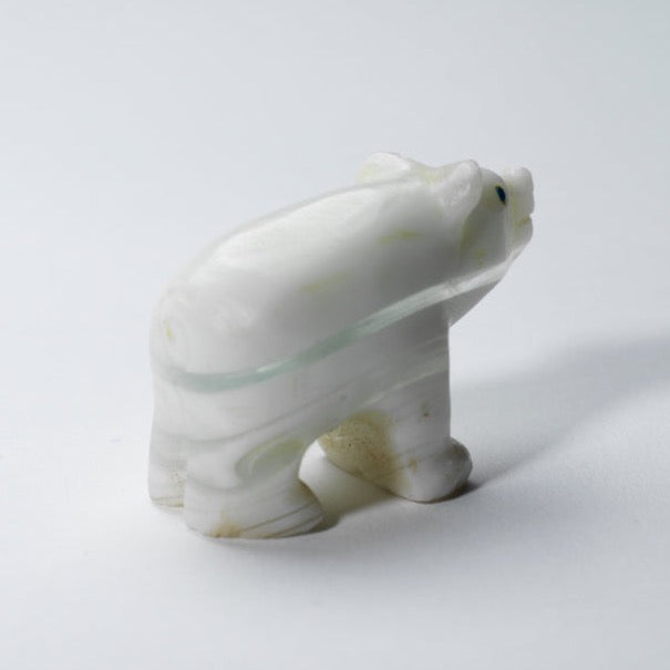 Alvin Lamy: White Glass, Pig