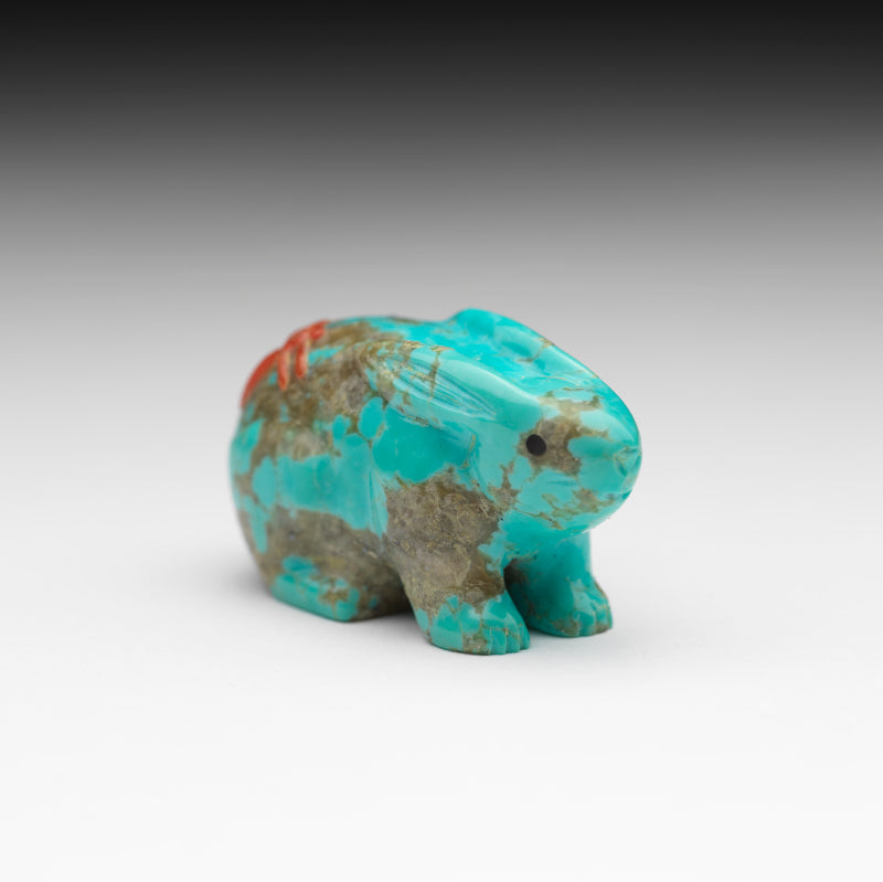 Clissa Martin: Turquoise, Rabbit with Dragonflies