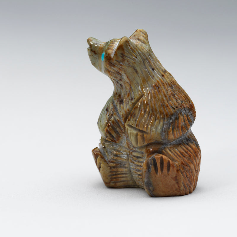 Randy Lucio: Picasso Marble, Sitting Bear