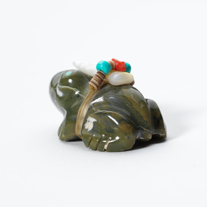 Dinah Gasper: Serpentine, Frog with Bundle