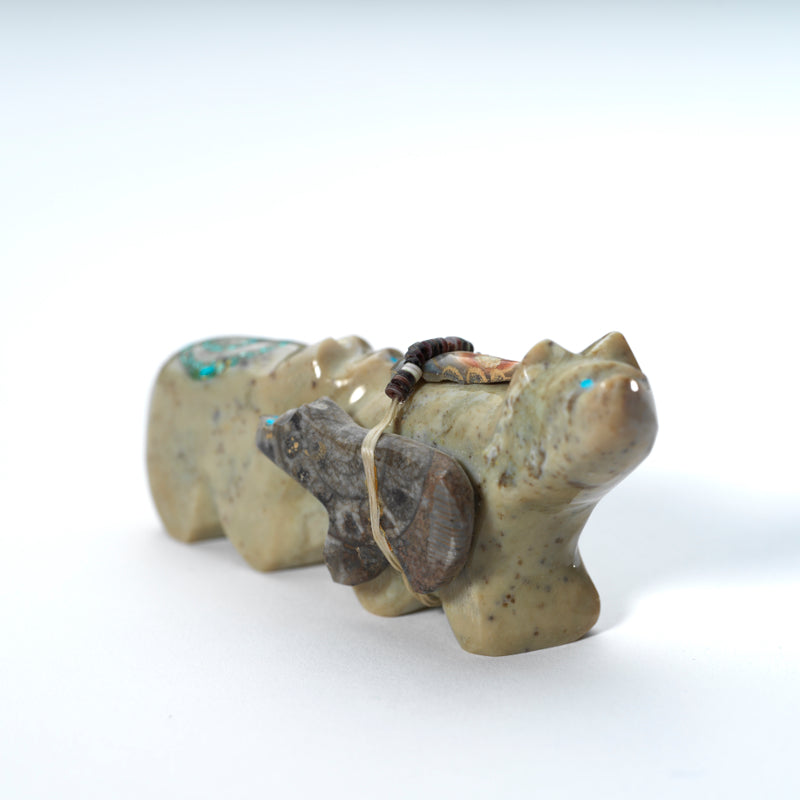 Jayne Quam: Serpentine & Turquoise Mosaic, Bear Family