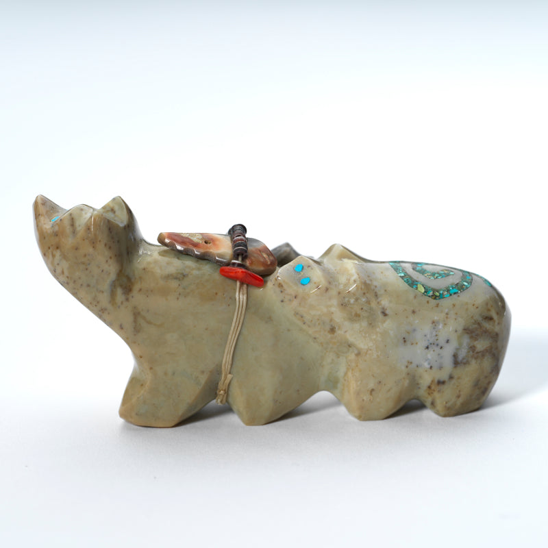 Jayne Quam: Serpentine & Turquoise Mosaic, Bear Family