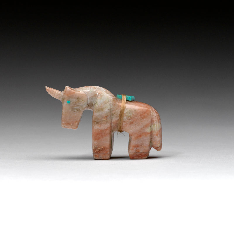 Fitz Kiyite: Peach Alabaster, Unicorn