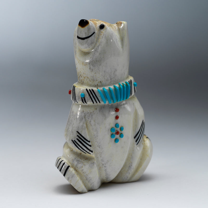 Claudia Peina: Elk Antler, Smiling Bear