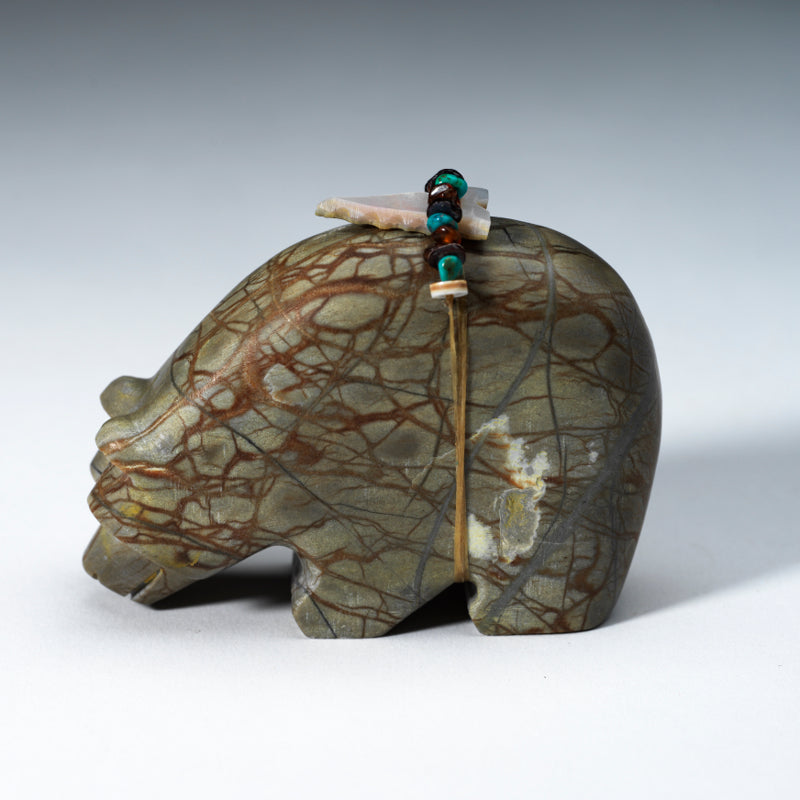 Douglas Martza: Picasso Marble, Spirit Bear with Bundle