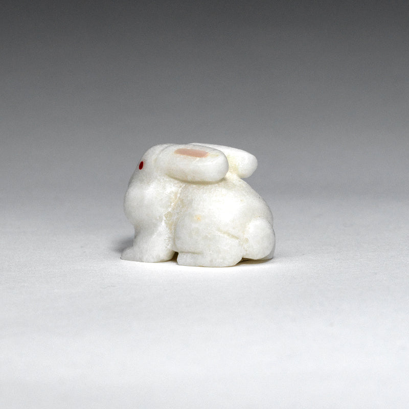 Corwin Yamutewa: White Marble, Rabbit