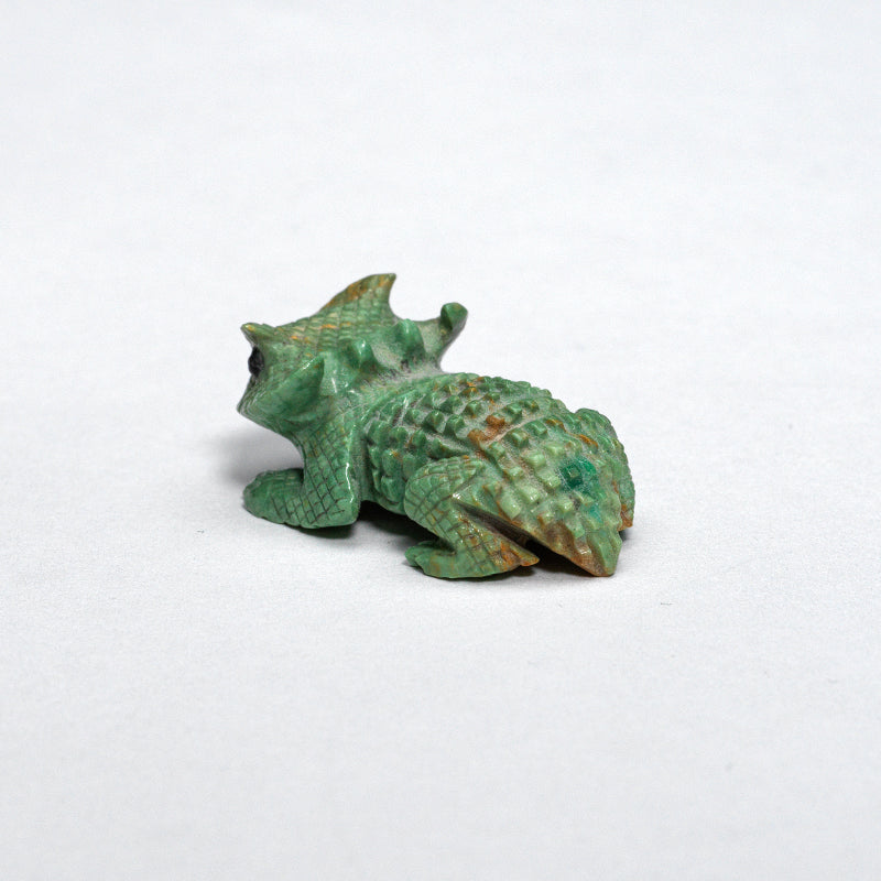 Bernie Laselute: Turquoise, Horned Toad