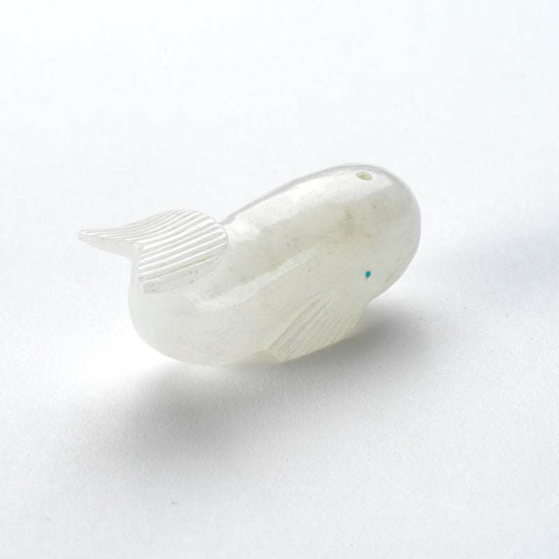 David Chavez: White Alabaster, Whale