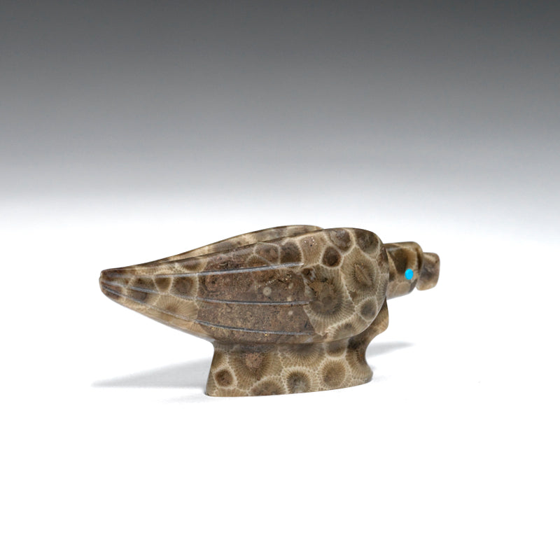 Prudencia Quam & Vernon Lunasee: Petoskey Stone, Unique  Eagle