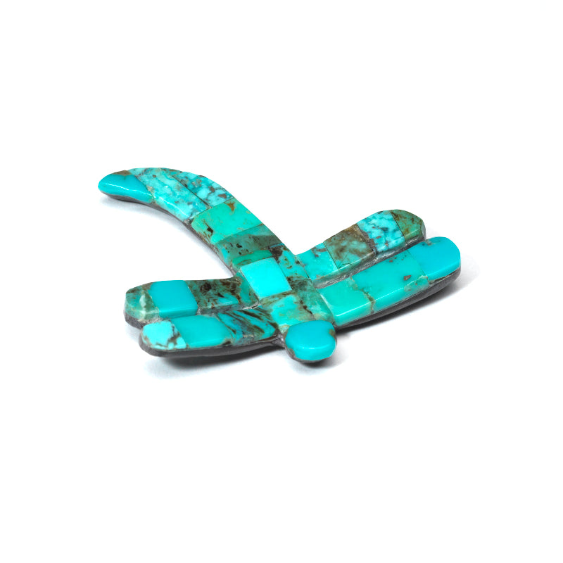 Cheryl Beyuka: Turquoise, & Pen Shell Dragonfly