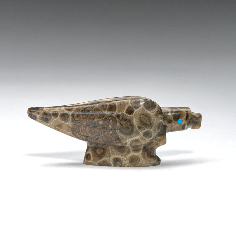 Prudencia Quam & Vernon Lunasee: Petoskey Stone, Unique  Eagle