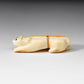 Roderick Quam: Fossilized Ivory with Gold Slag, Mountain Lion