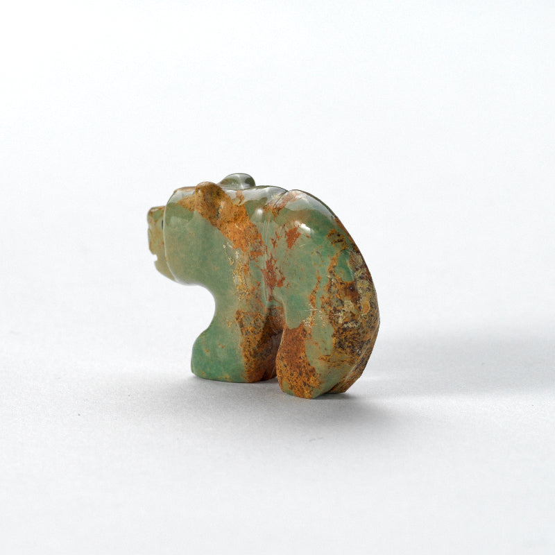 Reynold Lunasee: Turquoise, Green  Bear
