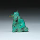 Leland Boone & Daphne Quam: Turquoise, Dog W/ Bone