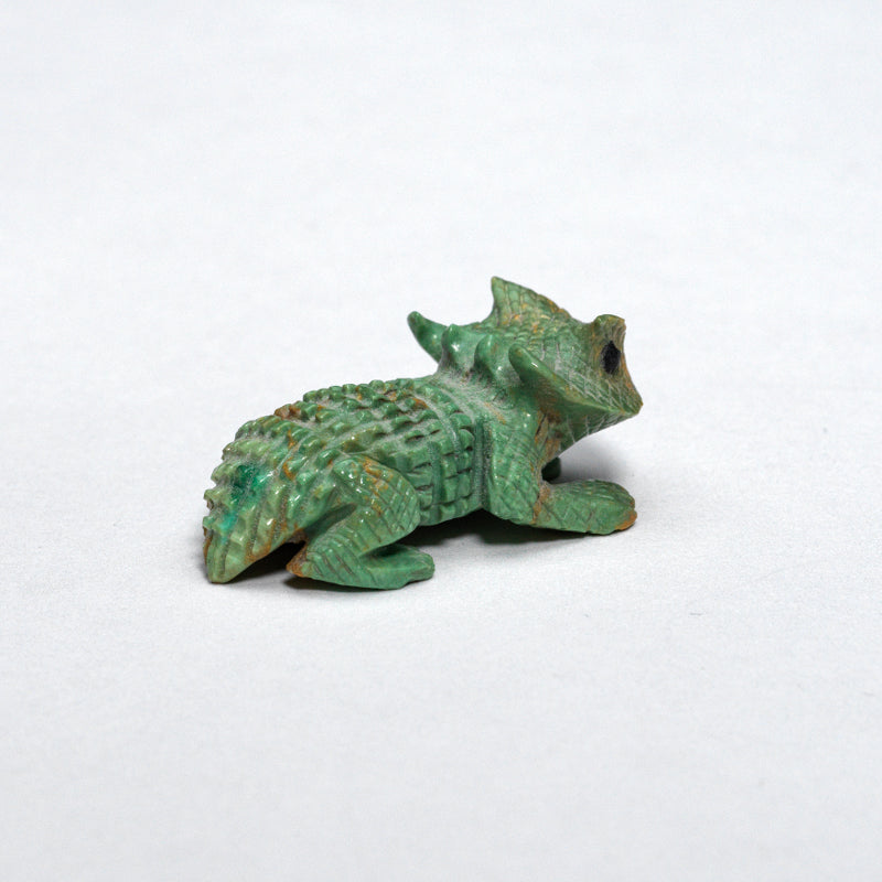 Bernie Laselute: Turquoise, Horned Toad
