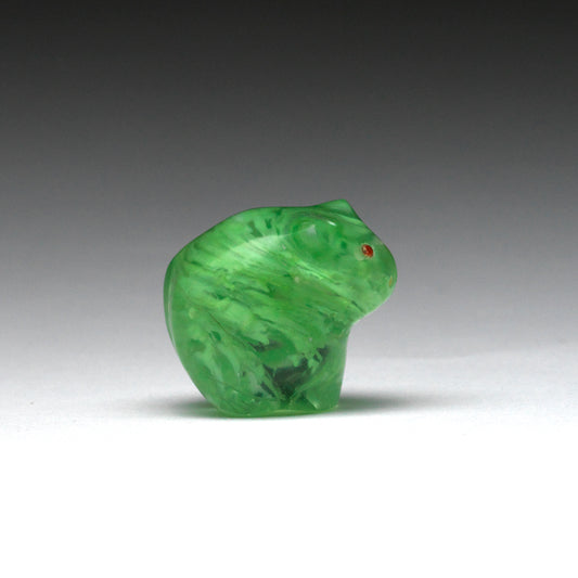 Leland Boone & Daphne Quam: Glass, Green  Cat