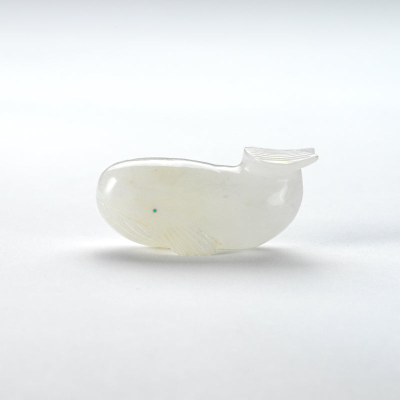 David Chavez: White Alabaster, Whale