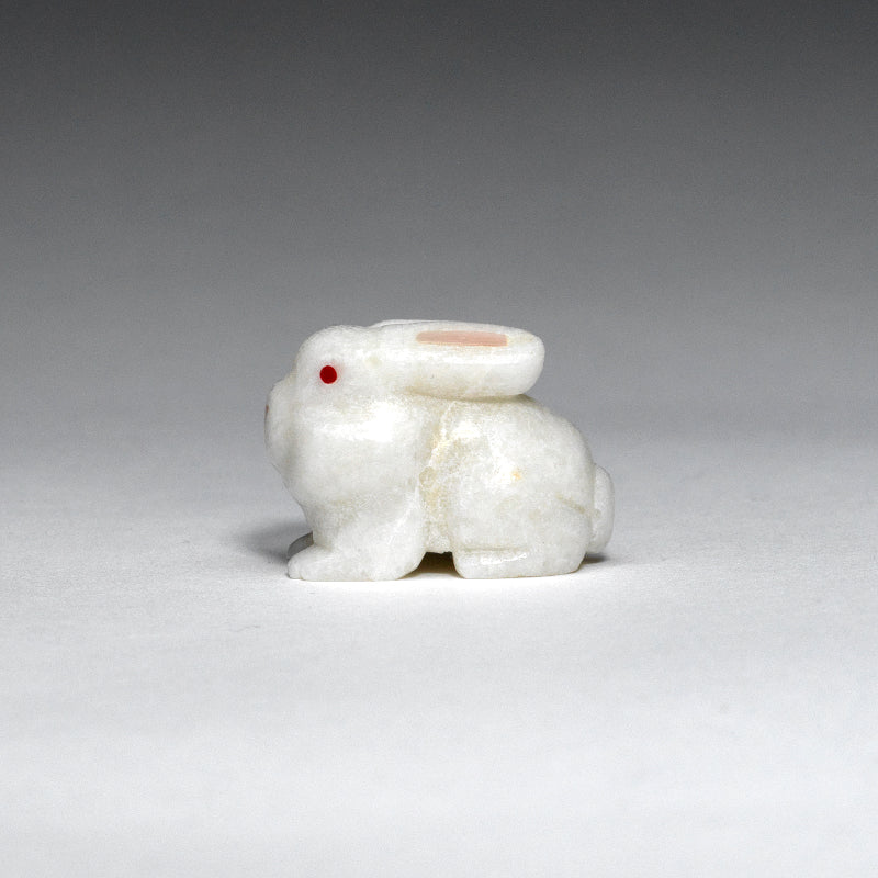 Corwin Yamutewa: White Marble, Rabbit