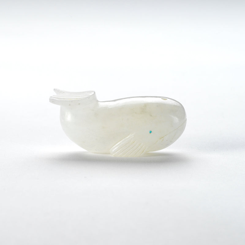 David Chavez: White Alabaster, Whale