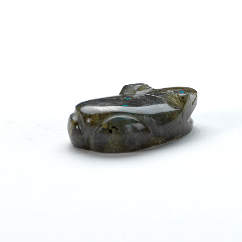 Clayton & Abby Panteah: Labradorite, Frog