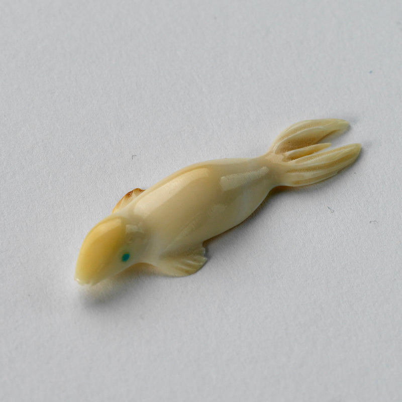 Karen Zunie: Ivory, Fossilized  Seal