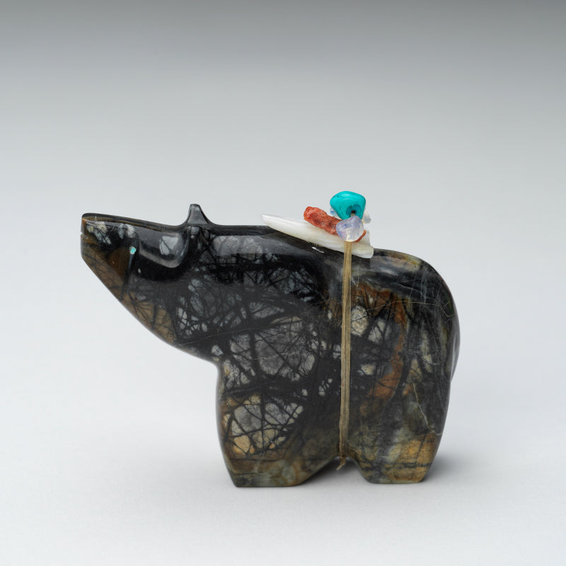 Lloyd Lasiloo: Picasso Marble, Bear with Bundle