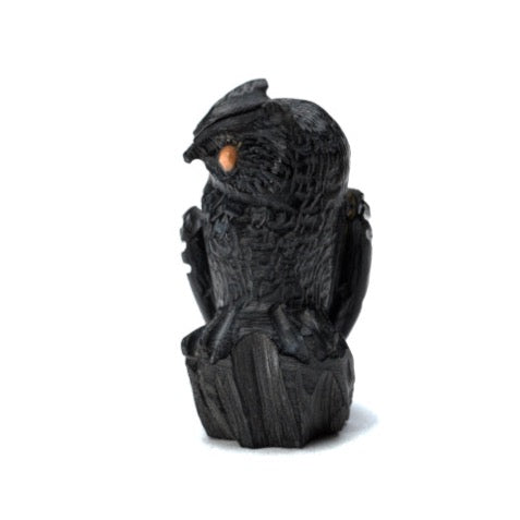 Arvella Cheama: Black Marble, Owl