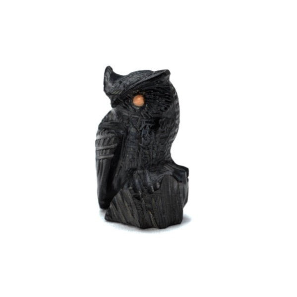 Arvella Cheama: Black Marble, Owl