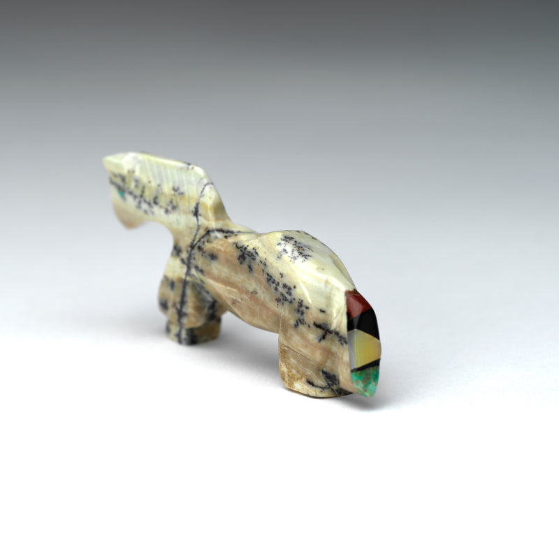 Steven Natachu: Fish Rock, Horse with Inlay Tail