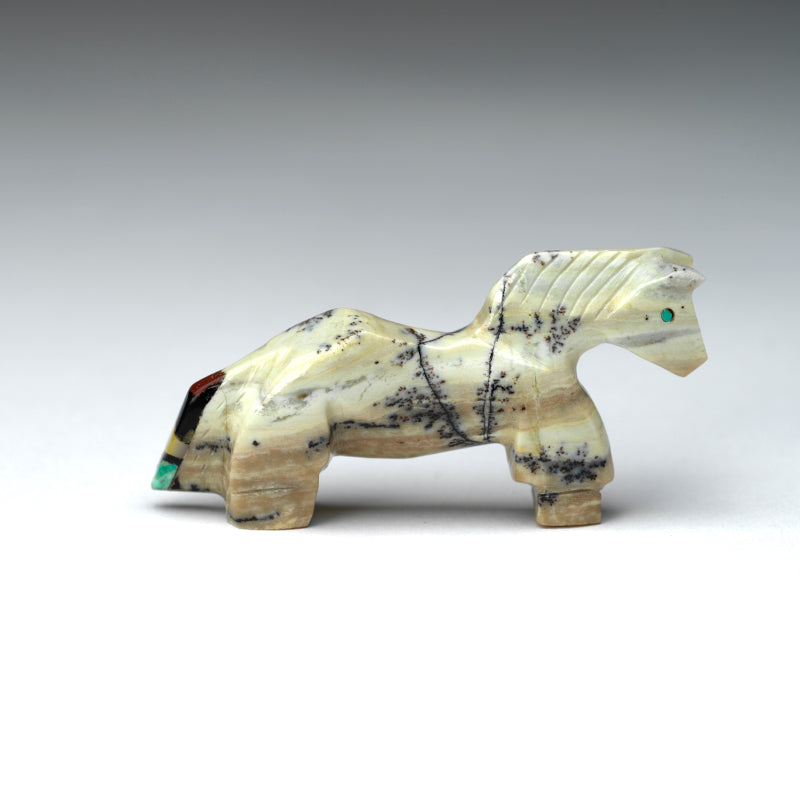 Steven Natachu: Fish Rock, Horse with Inlay Tail