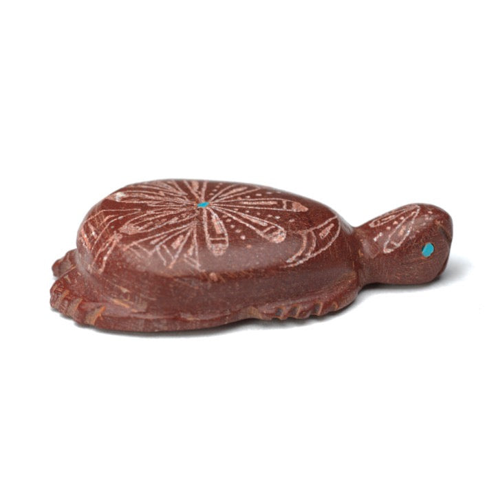 Adrian Cachini: Pipestone, Sgraffito Turtle