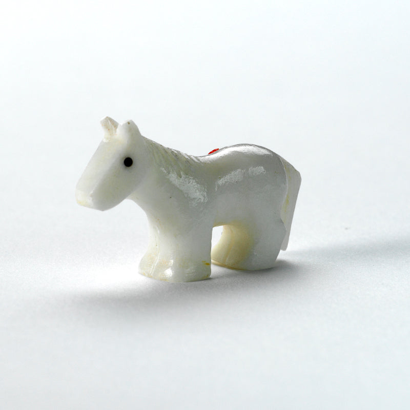 Clissa Martin: White Marble, Horse