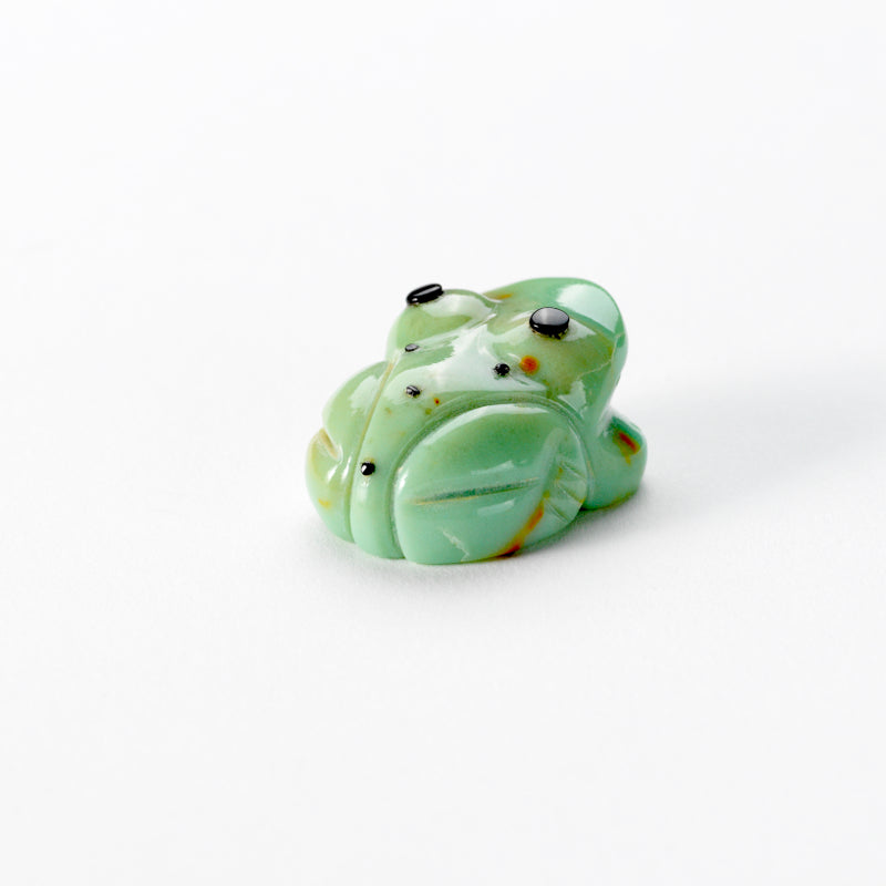 Georgette Quam: Variscite, Frog