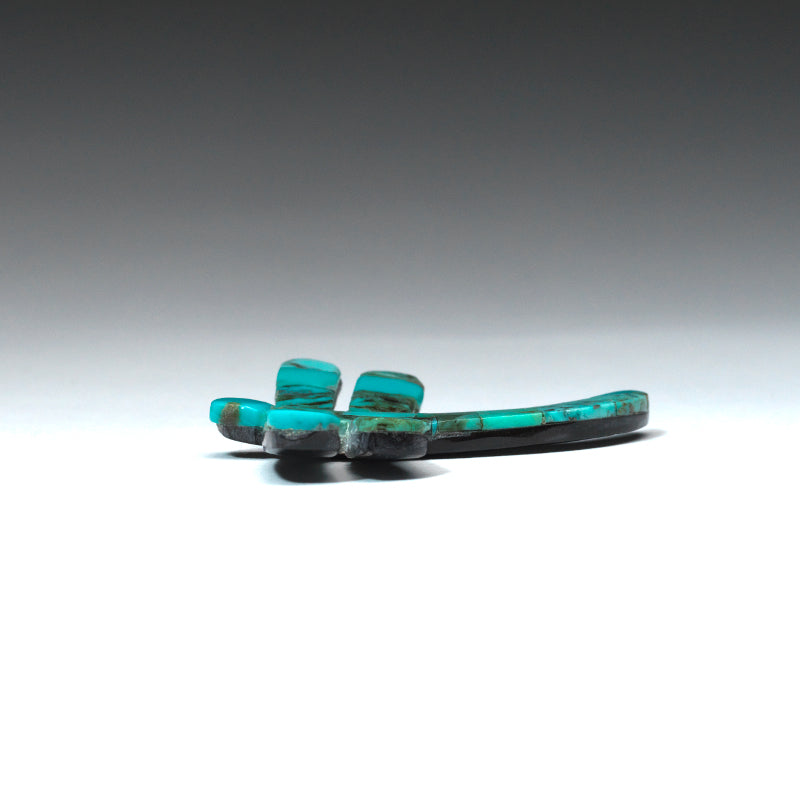 Cheryl Beyuka: Turquoise, & Pen Shell Dragonfly