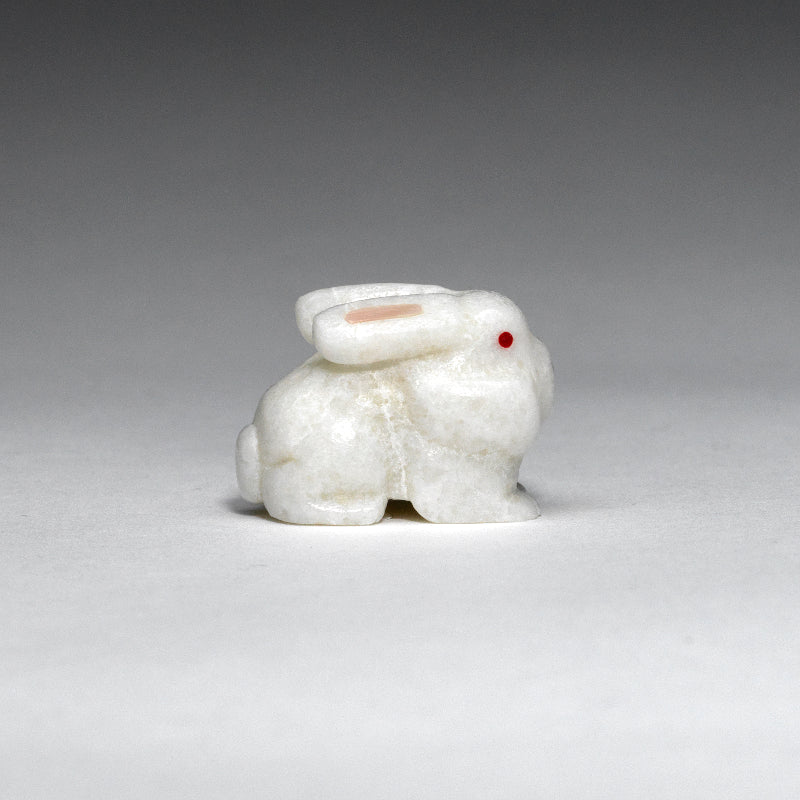 Corwin Yamutewa: White Marble, Rabbit