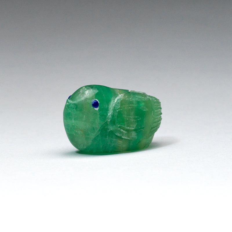 Kateri Q. Sanchez: Fluorite, Green  Bird