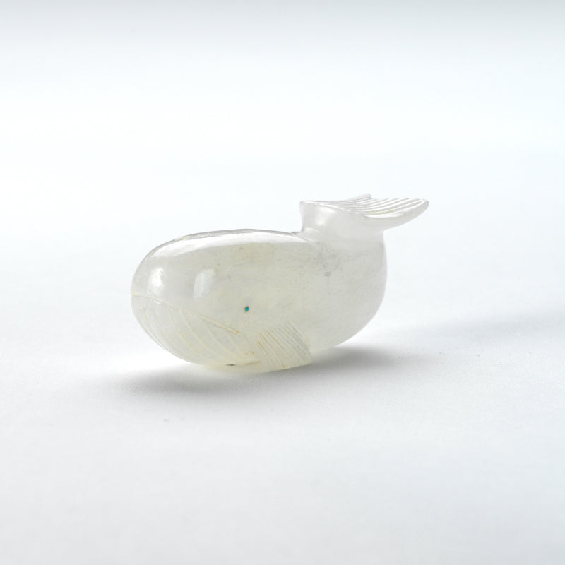 David Chavez: White Alabaster, Whale