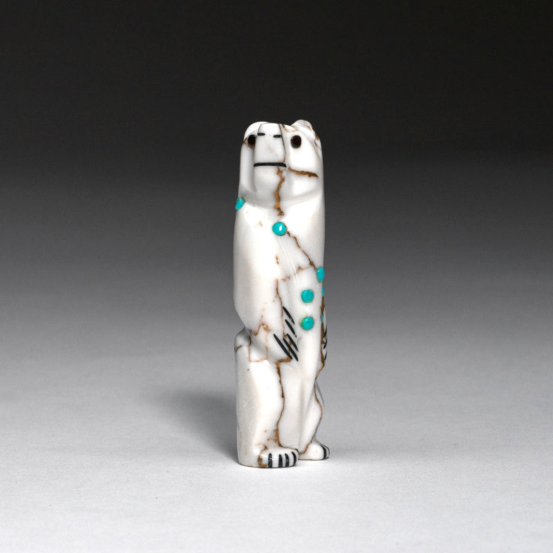 Michael Laweka: Gold quartz, Standing Bear