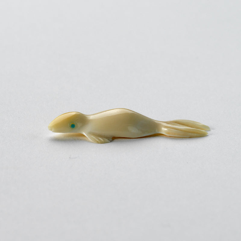 Karen Zunie: Ivory, Fossilized  Seal