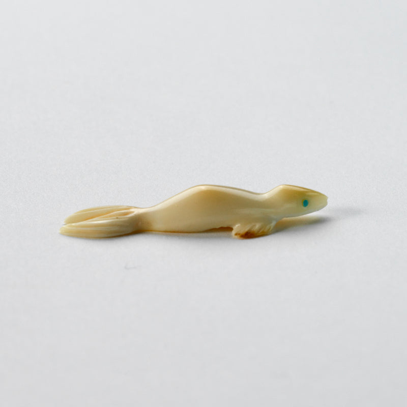 Karen Zunie: Ivory, Fossilized  Seal