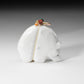 Michael Mahooty: White Marble with Bundle, Bear